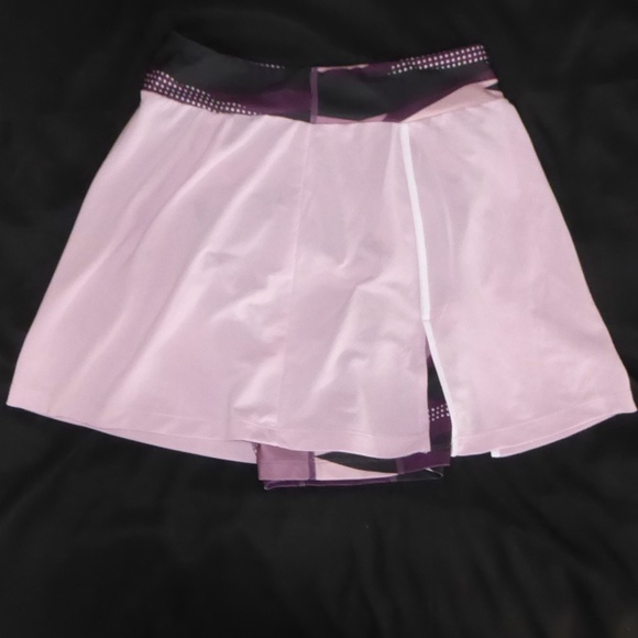 ASICS PINK PURPLE ROSE ACTIVE SKIRT W/SHORTS NEW STRONG 92 TENNIS PICKLEBALL M - Picture 5 of 8